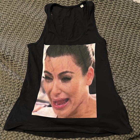Kim K Crying Tank - Picture 4 of 5